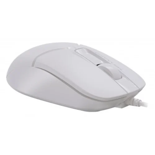 Мышь A4Tech Fstyler FM12S белый оптическая (1200dpi) silent USB (3but)